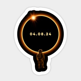 Total Solar Eclipse 4.08.24 Sticker